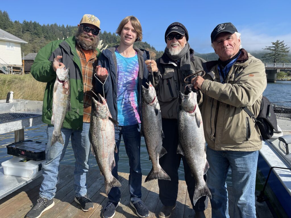 Nestucca River Fall Chinook fishing